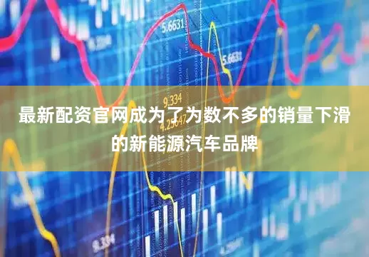 最新配资官网成为了为数不多的销量下滑的新能源汽车品牌